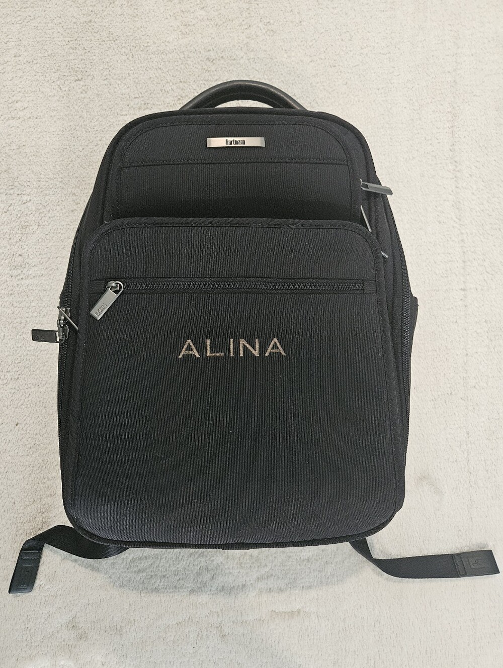 NEW Black Hartmann Backpack Laptop Work